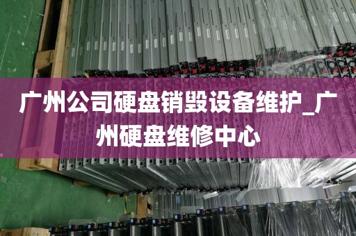 广州公司硬盘销毁设备维护_广州硬盘维修中心